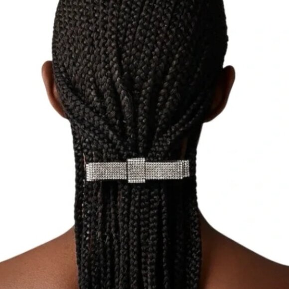 J.Crew Sparkle Bow Hair Clips set-of-two - Picture 3 of 6